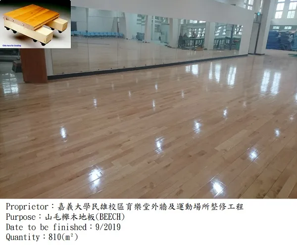 嘉義大學|多功能計分板,運動木地板,球場地板