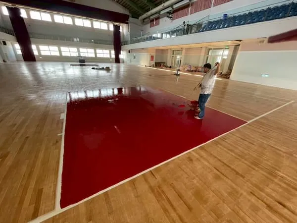 地板打磨油漆案例六
